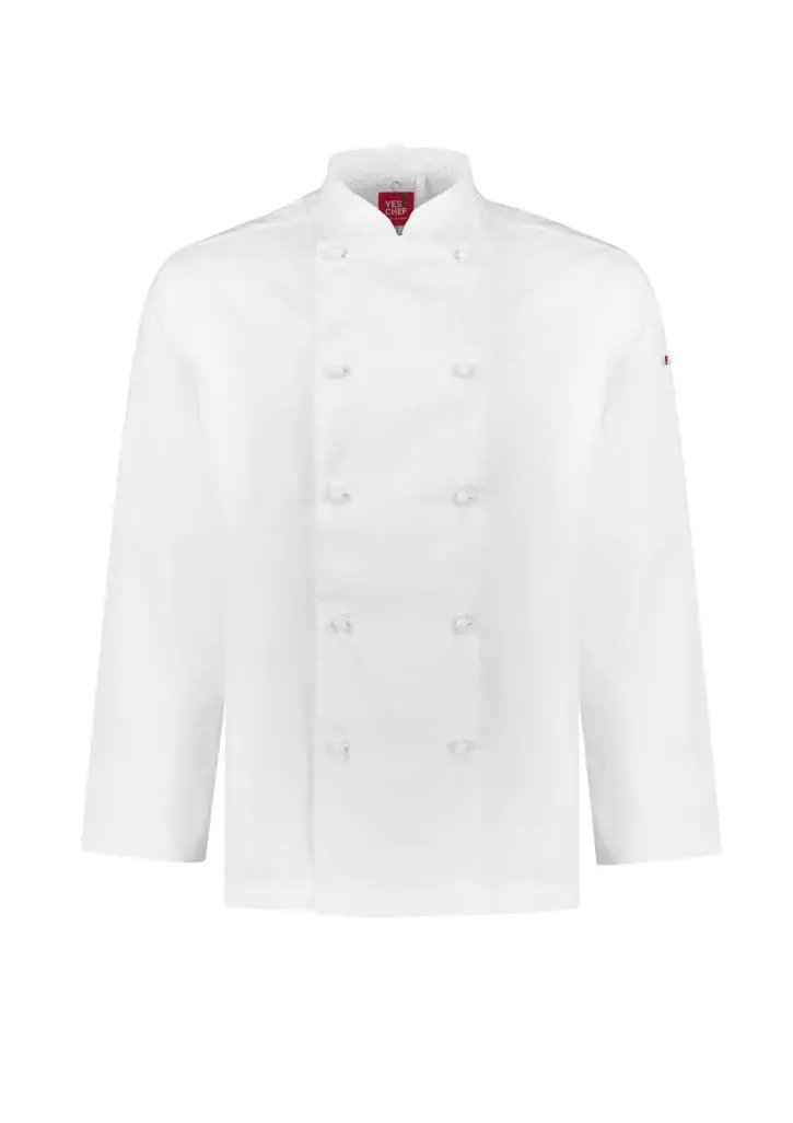 Biz Collection Al Dente Mens Chef Jacket CH230ML - Flash Uniforms